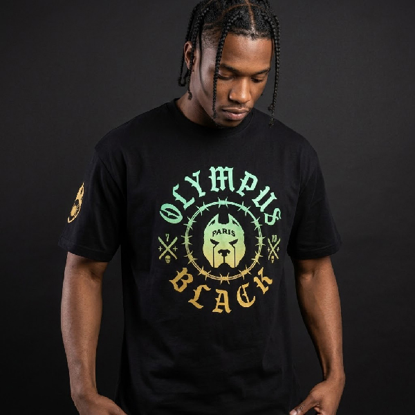 T-Shirt Olympus Black Paris – Image 2
